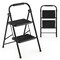 Folding Step Ladder Stool with Wide Anti-Slip Pedal and Convenient Handle